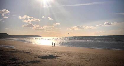 Maison bord de mer prÚs vestiges du débarquement