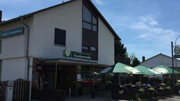 Fassade der Unterkunft