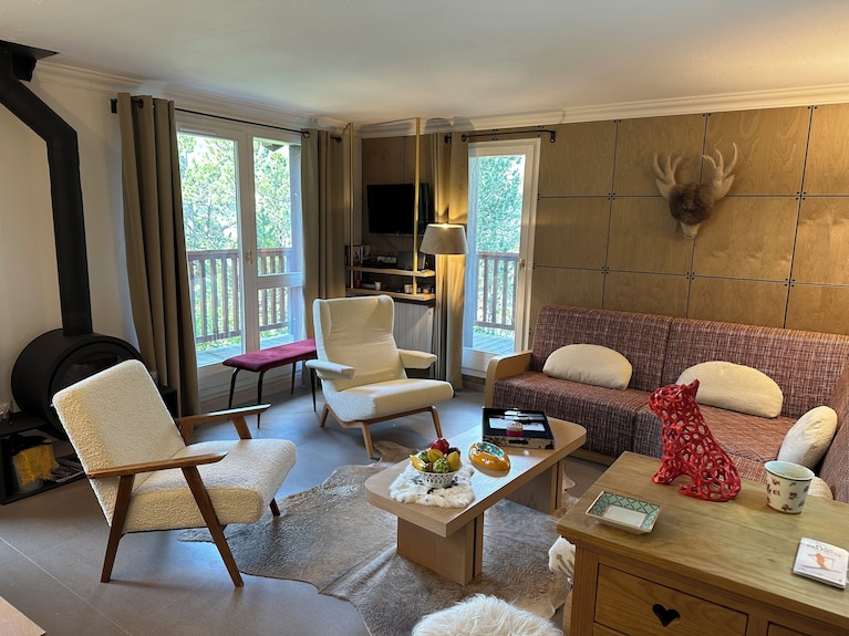 Arcs 2000, Appt Neuf De 95m² Dans Un Chalet, 2 Min Des Pistes, Wifi, Pkg - Arc 2000