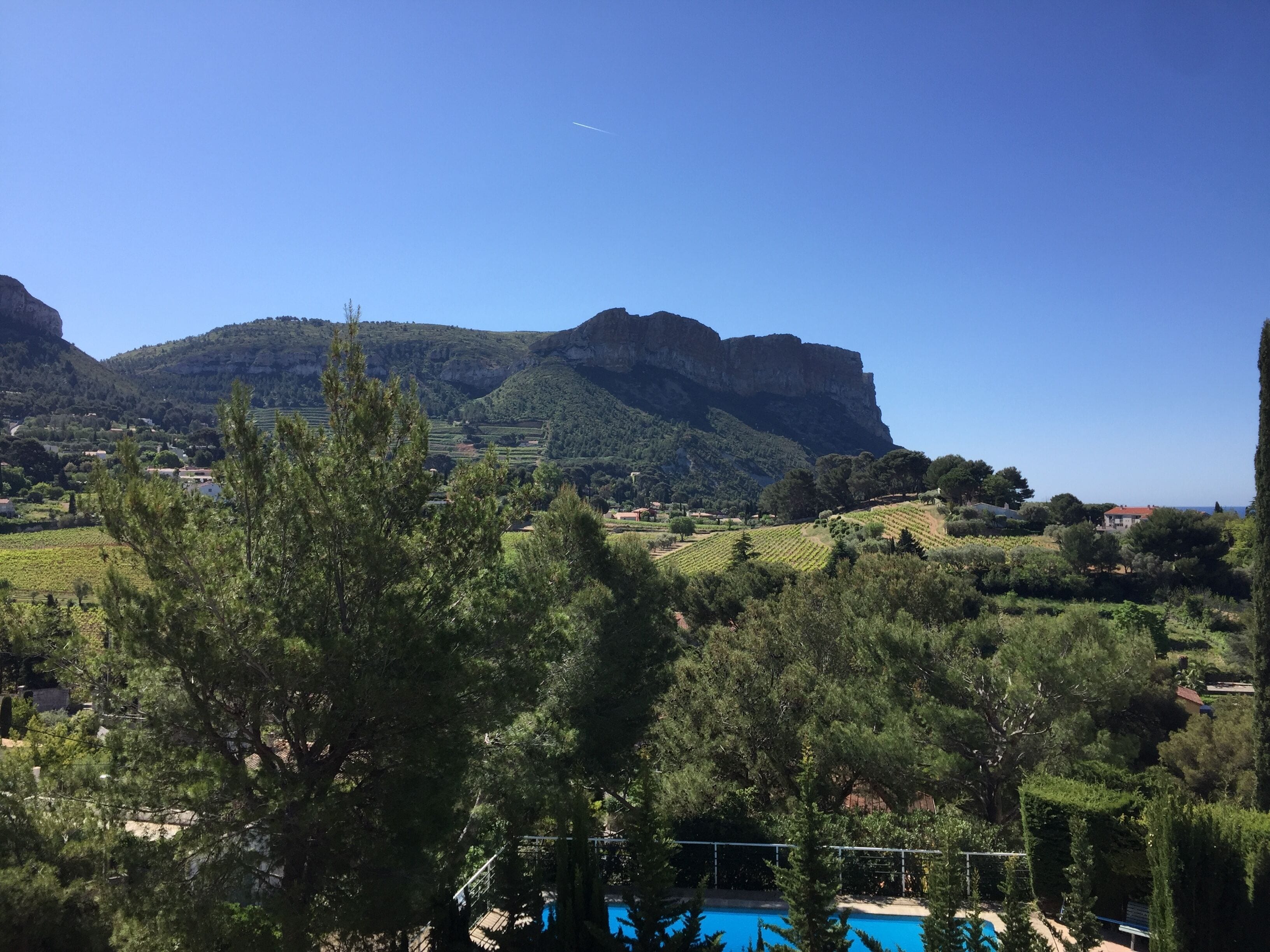 Cap Canaille view and near center