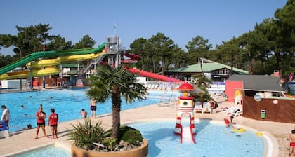 MOBIL-HOME tout confort pour 2 Ă 6 personnes, Domaine de Bonne Anse