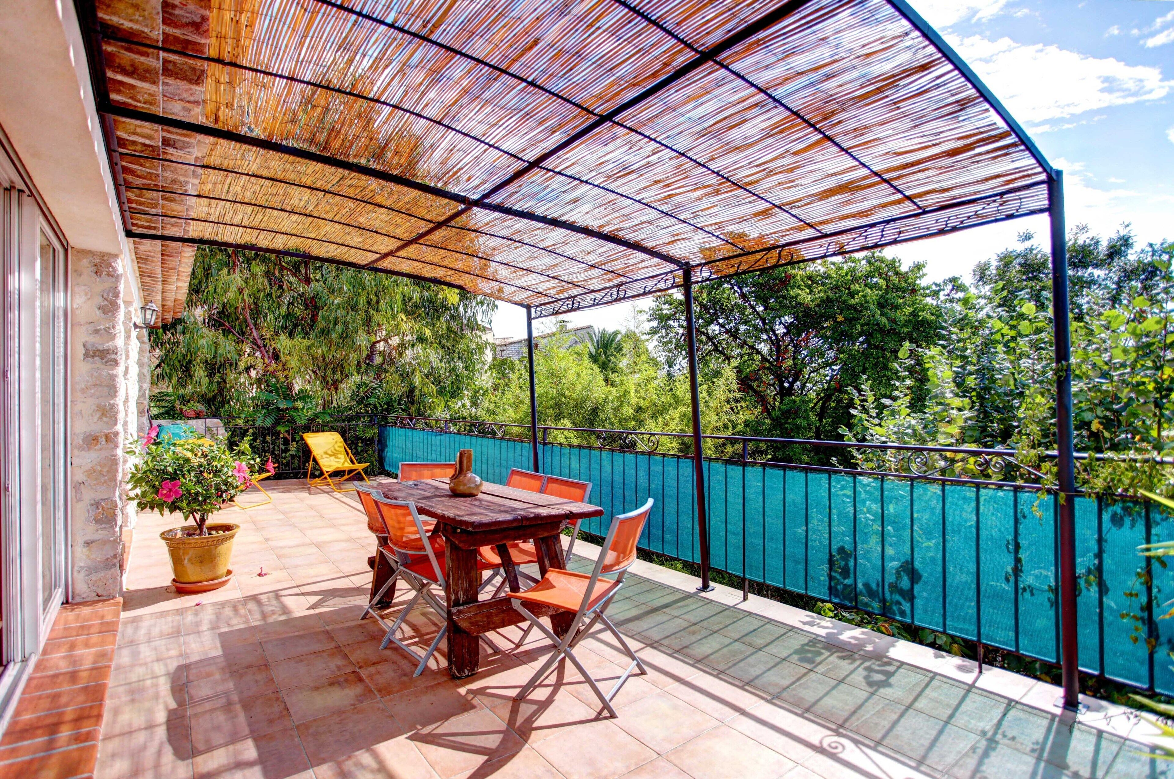 Le Greissier house with large south facing terrace sea view 4 people