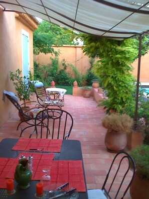 Opções para refeição ao ar livre