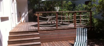 Villa 8 personen + bosrijk park - 200 m van het strand 