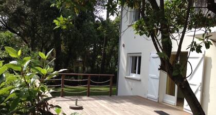Villa 8 people + wooded park - 200 m from the beach
