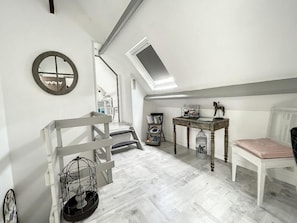 Interior - 2 guest rooms La Clef des Champs 4 people with breakfast (Montpinchon)