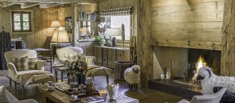 Prestige rental near Megève with personalized services. Charm, relaxation.