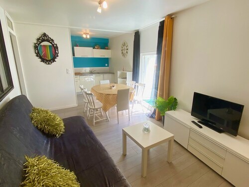 Bel appartement au calme pour 6 pers à 5 min de la plage