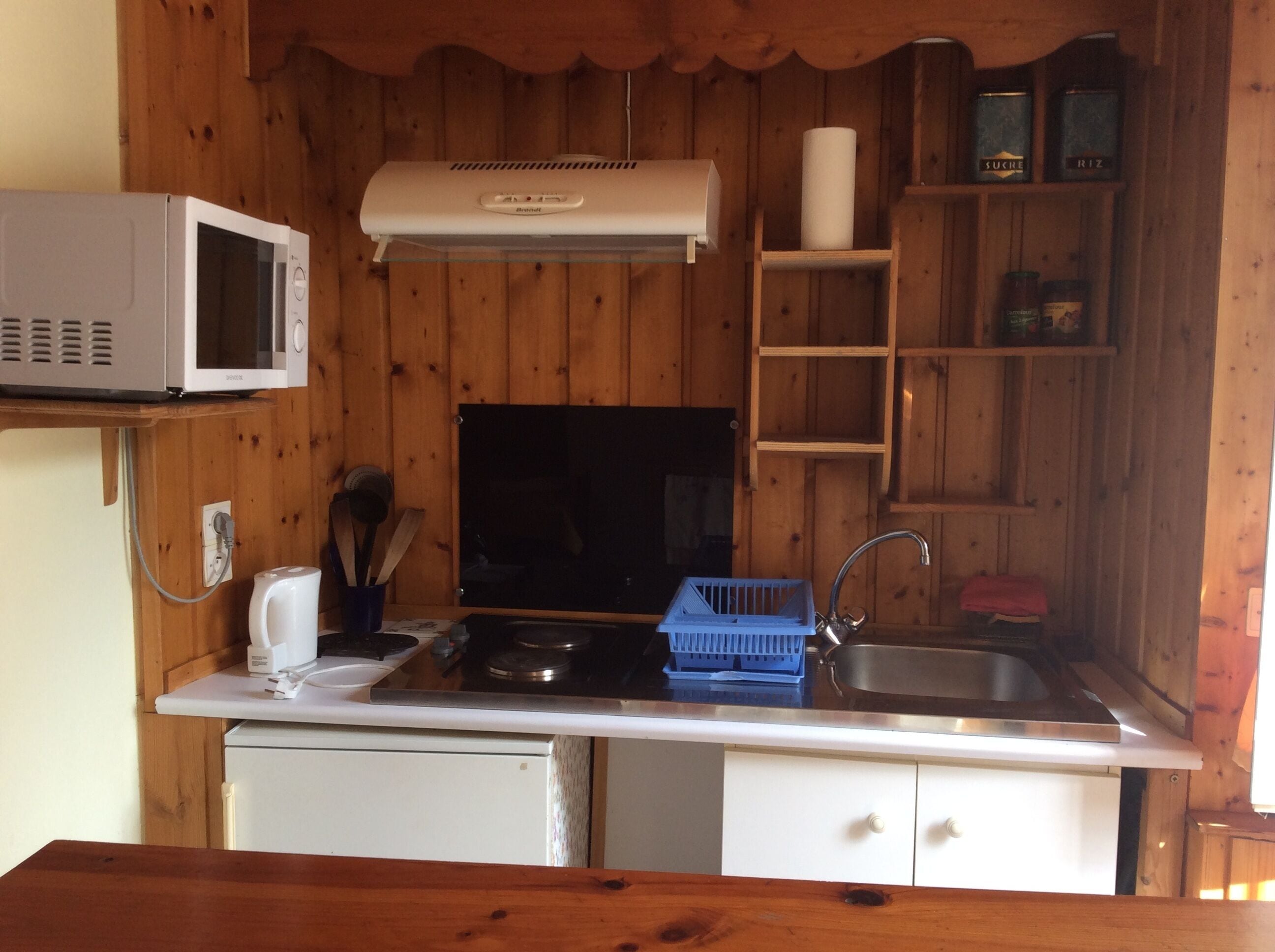 Sunny studio for 2 On Monêtier les bains