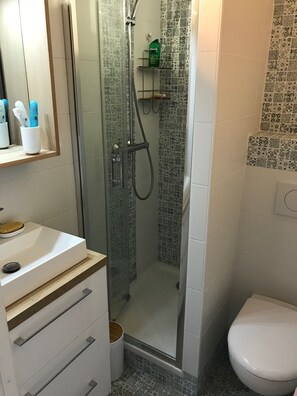 Ducha, papel higiénico