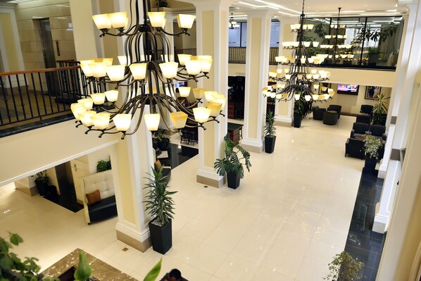 Lobby sitting area - The HUB Hotel (Addis Ababa)