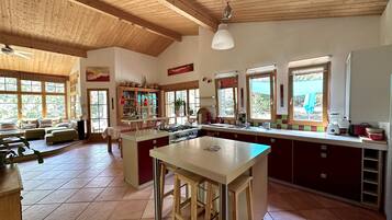 Refrigerador, horno, parrilla de estufa y lavavajillas