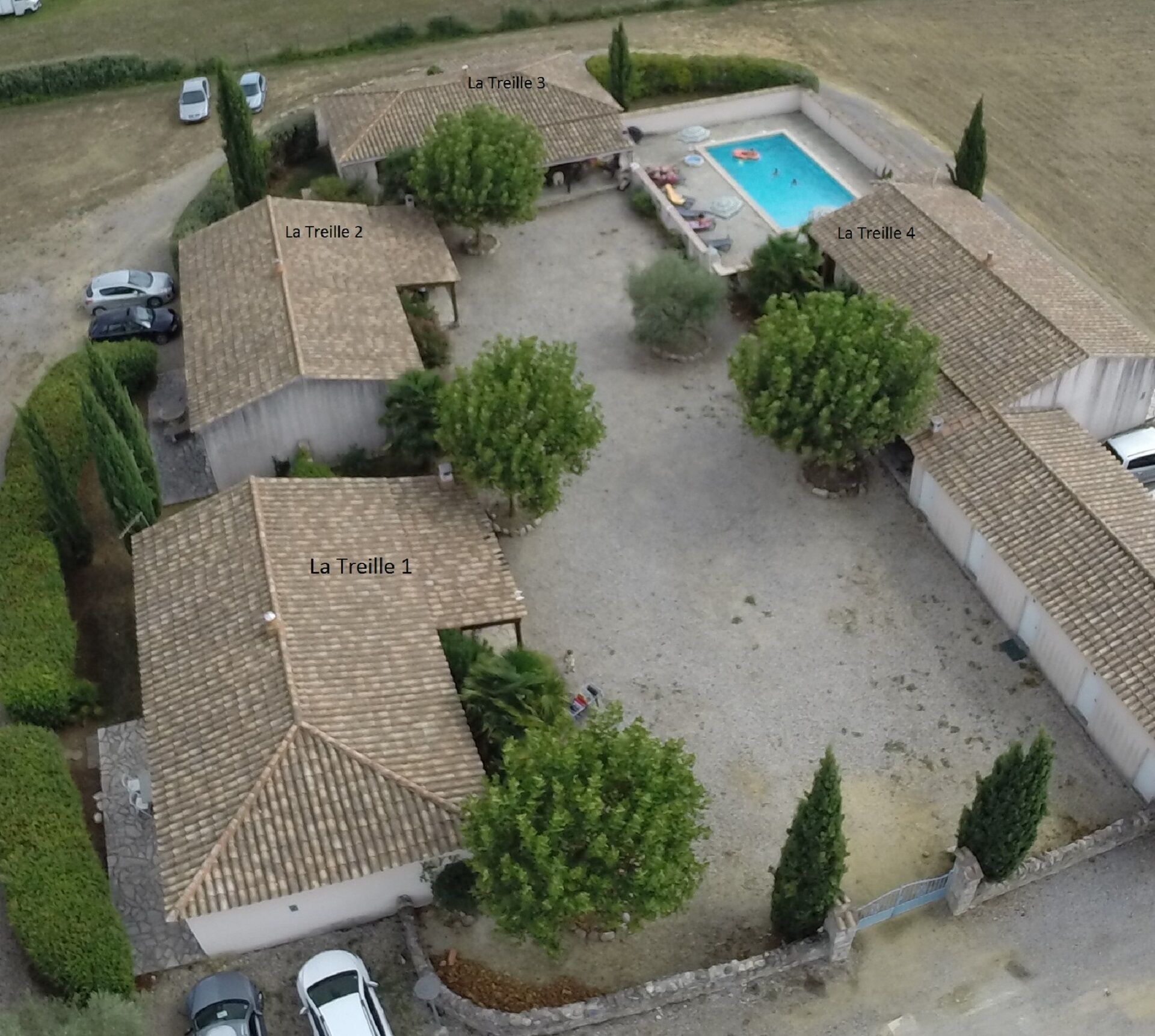 "Treille D" comfortable villa with 3 bedrooms, pool, terrace, BBQ 8p