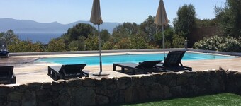 Ground floor Villa 4-6 people Porto-Pollo, with swimming pool.