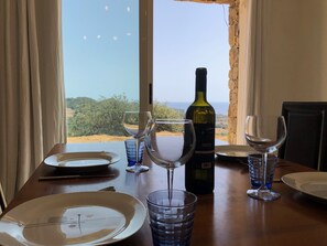 Dining - Superb architect villa (TERTENIA DI MARINA)