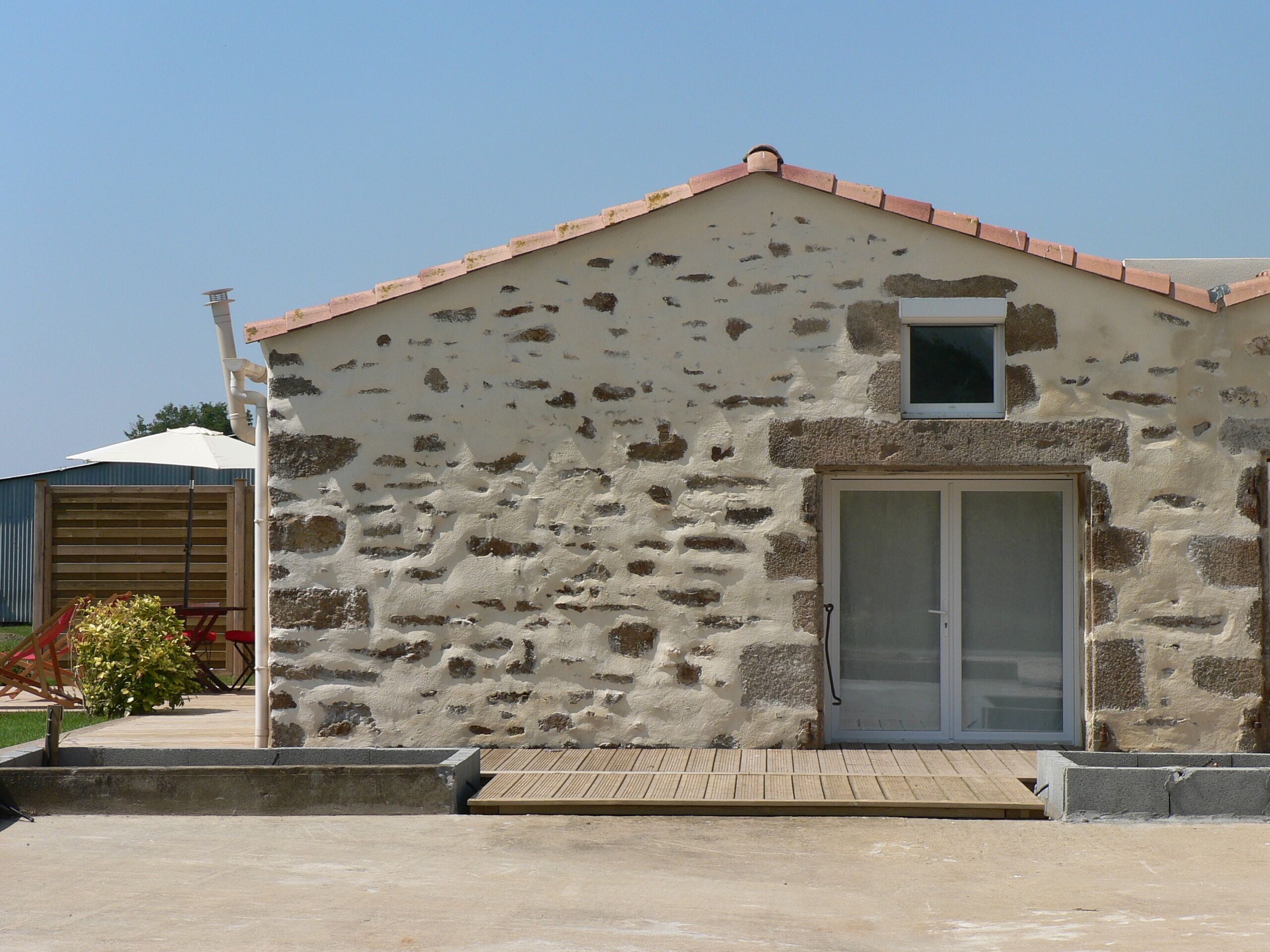 Exterior detail
