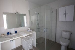 Bathtub, hair dryer, towels - GITE DU CHATEAU DU RIVAU (LE COUDRAY)