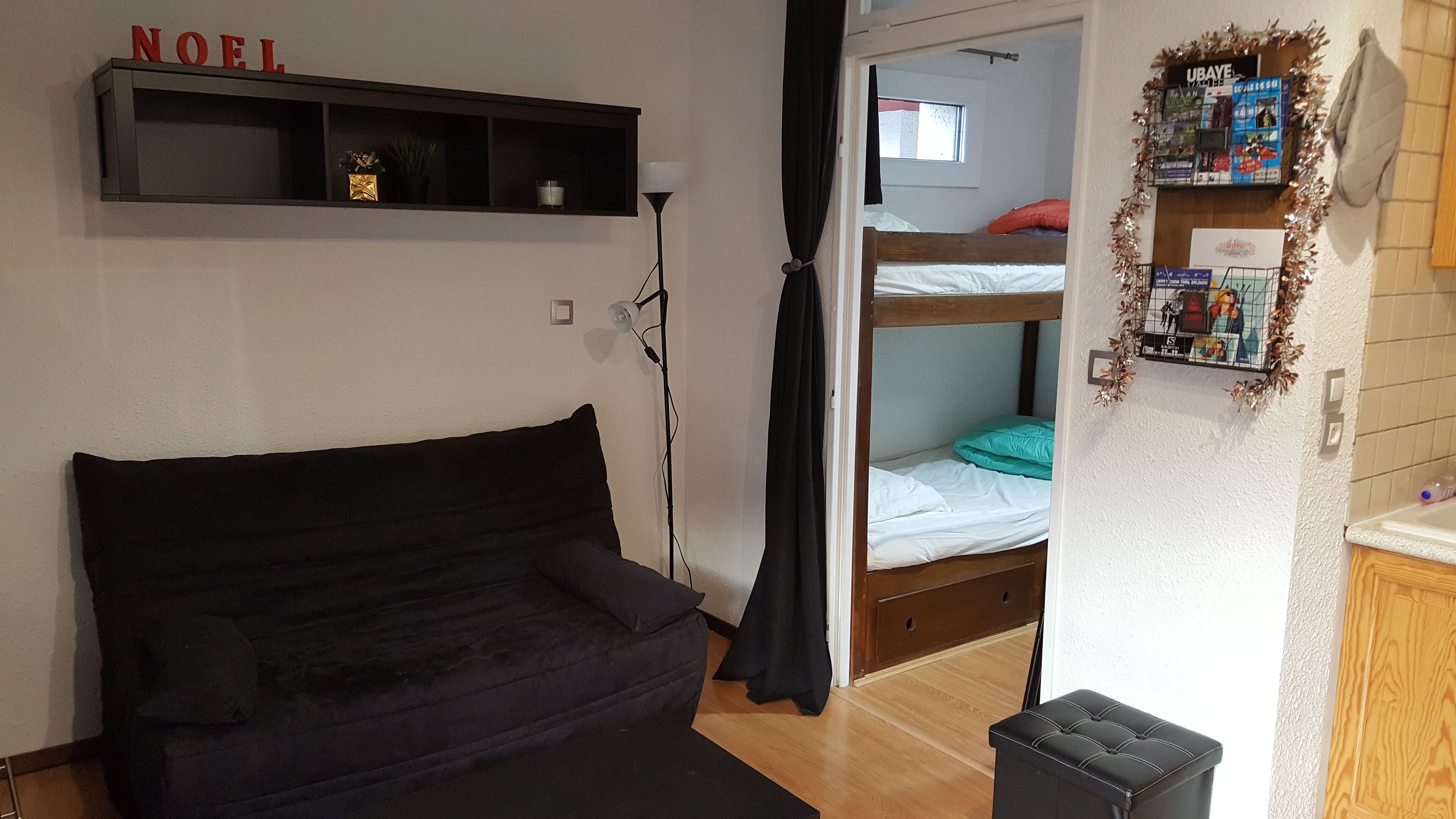 Comfortable Studio Praloup 1600 at the foot of the slopes