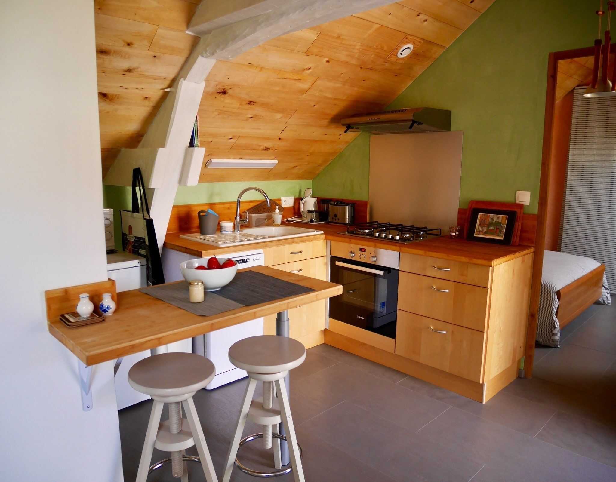 30m2 studio flat (2 persons) near the castles of the Loire
