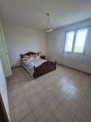 2 bedrooms, iron/ironing board, travel crib, WiFi