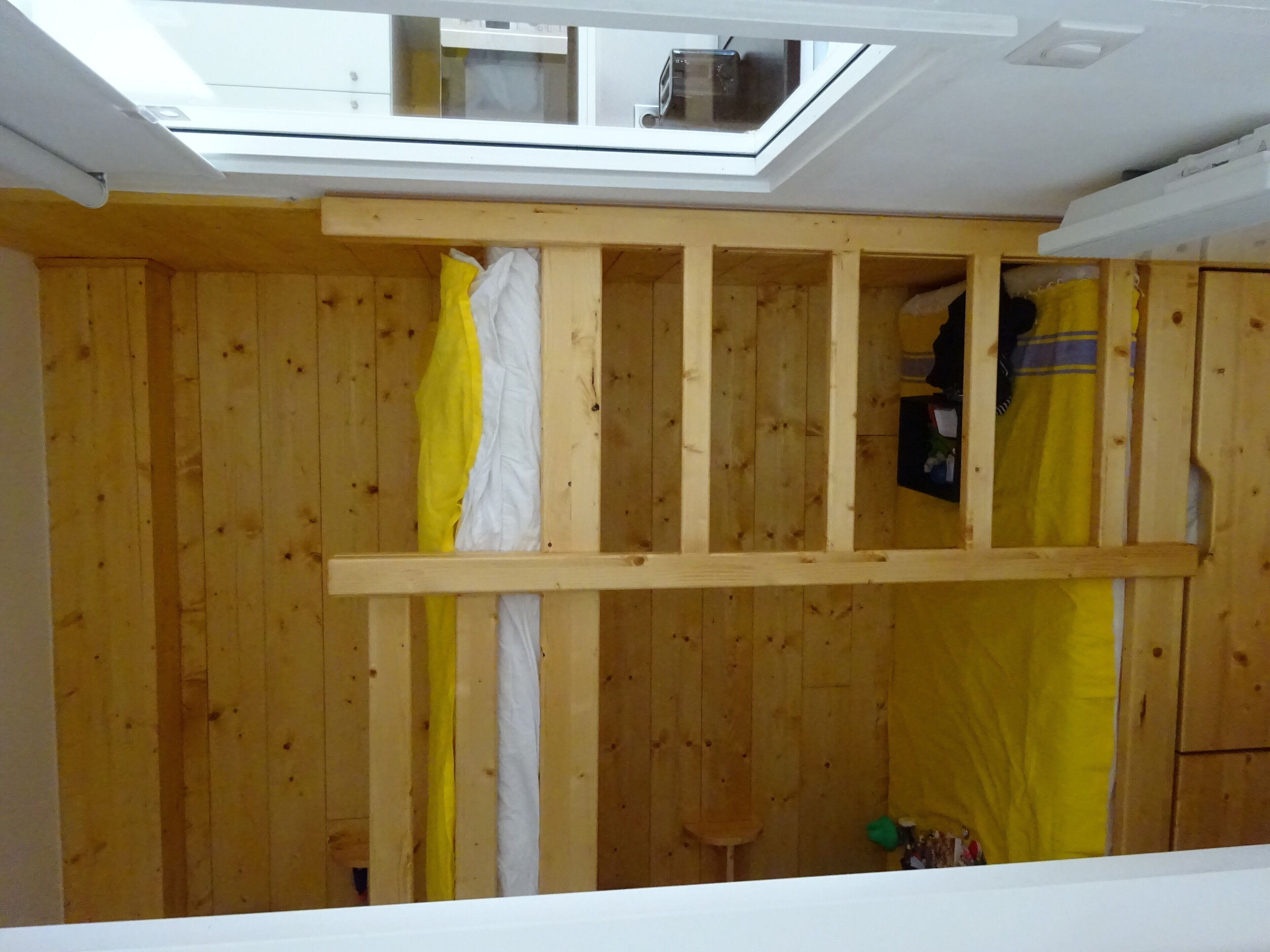 Two room cabin with mountain view