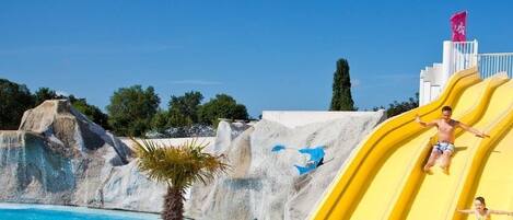 Indoor pool, outdoor pool