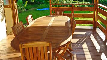 Opções para refeição ao ar livre