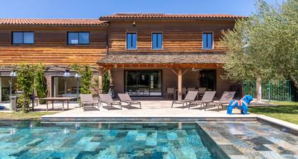 House on ST REMY for 12 people, 16X6 heated swimming pool