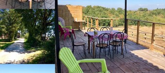 Gîtes in an old renovated farm