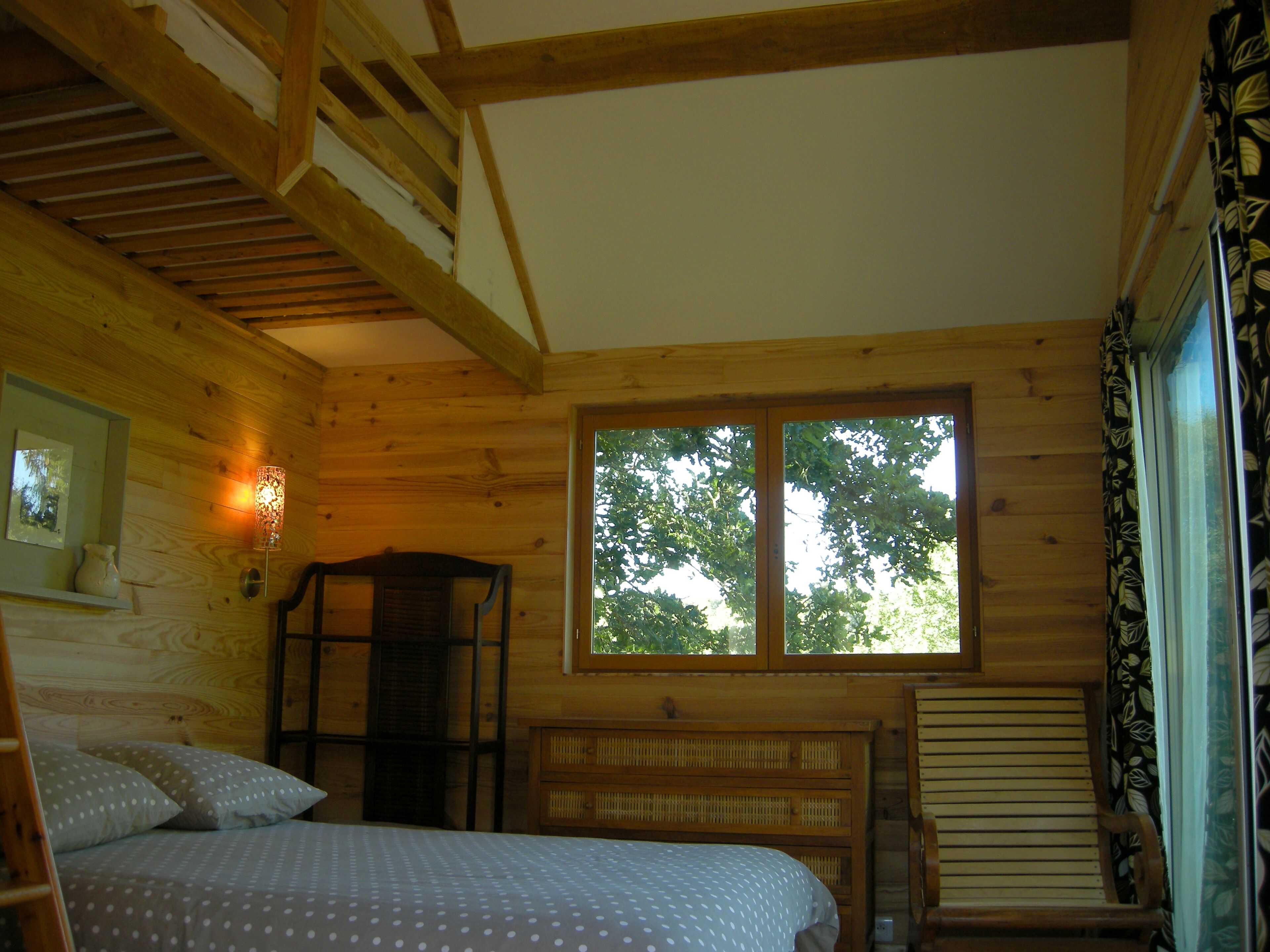 Comfortable perched hut