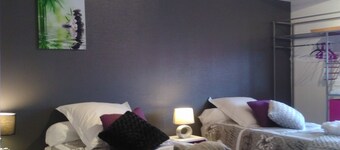 40 sqm apartment has an entrance hall, a large living room 