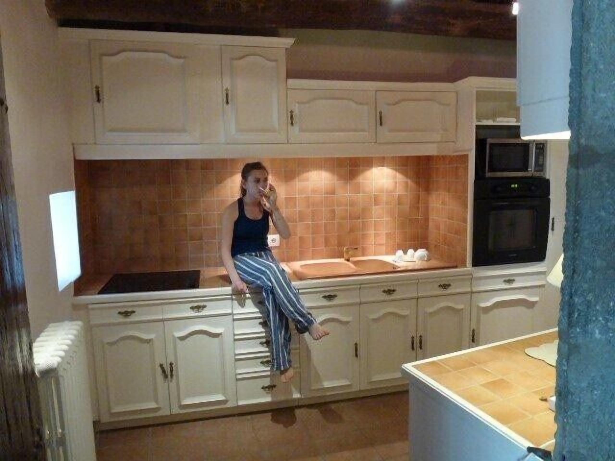 The Gite de la Prunette (air conditioning, heated swimming pool) in a horse farm