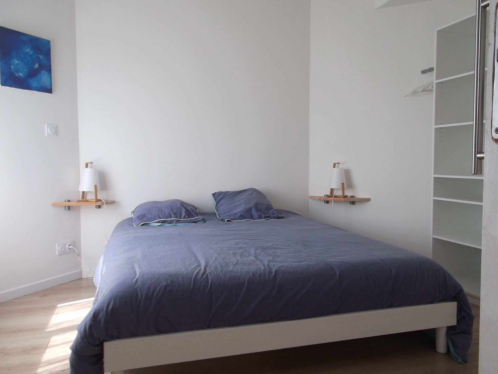 La Chaume 2 room apartment in wooden frame house pergola terrace