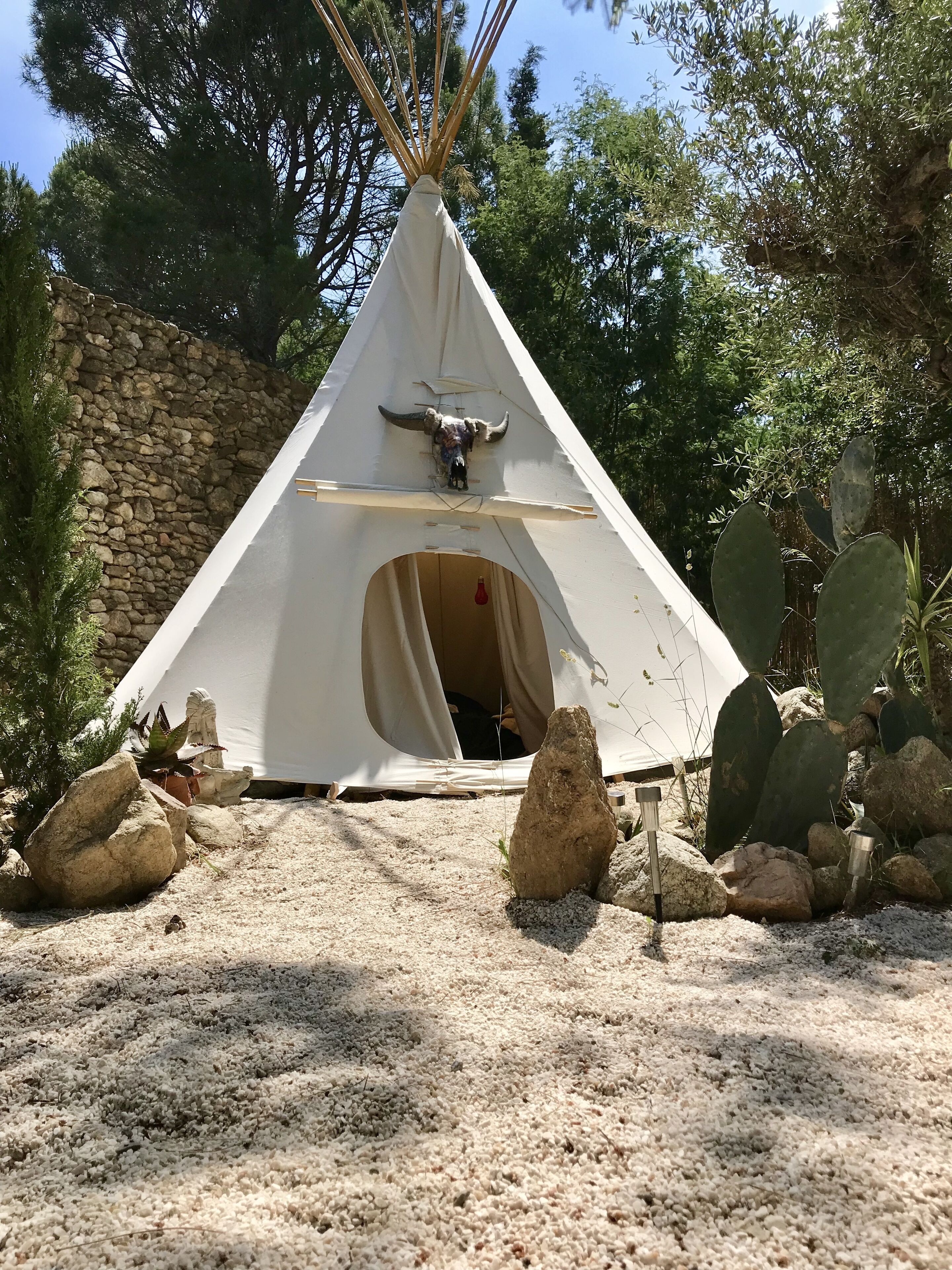 Unusual night in a Tipi with breakfast included