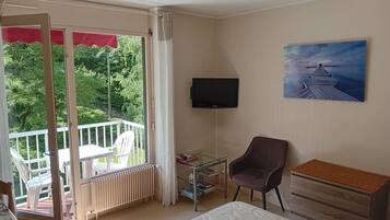 1 slaapkamer, een strijkplank/strijkijzer, gratis wifi, rolstoeltoegang