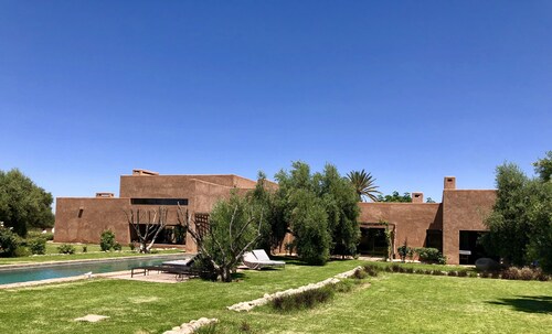 Villa secrète d architecte ( KO Marrakech ) au cœur d une oliveraie 