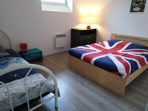 2 chambres, Wi-Fi, draps fournis