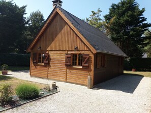 Exterior - Chalet in denneville plage, for 4/5 people (denneville)
