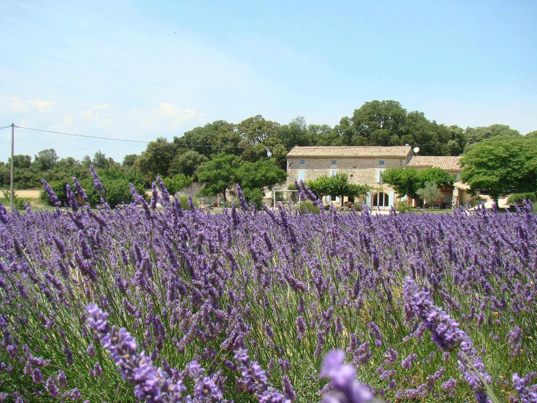 Character farm 30km from the Gorges de l Ardeche - heated pool