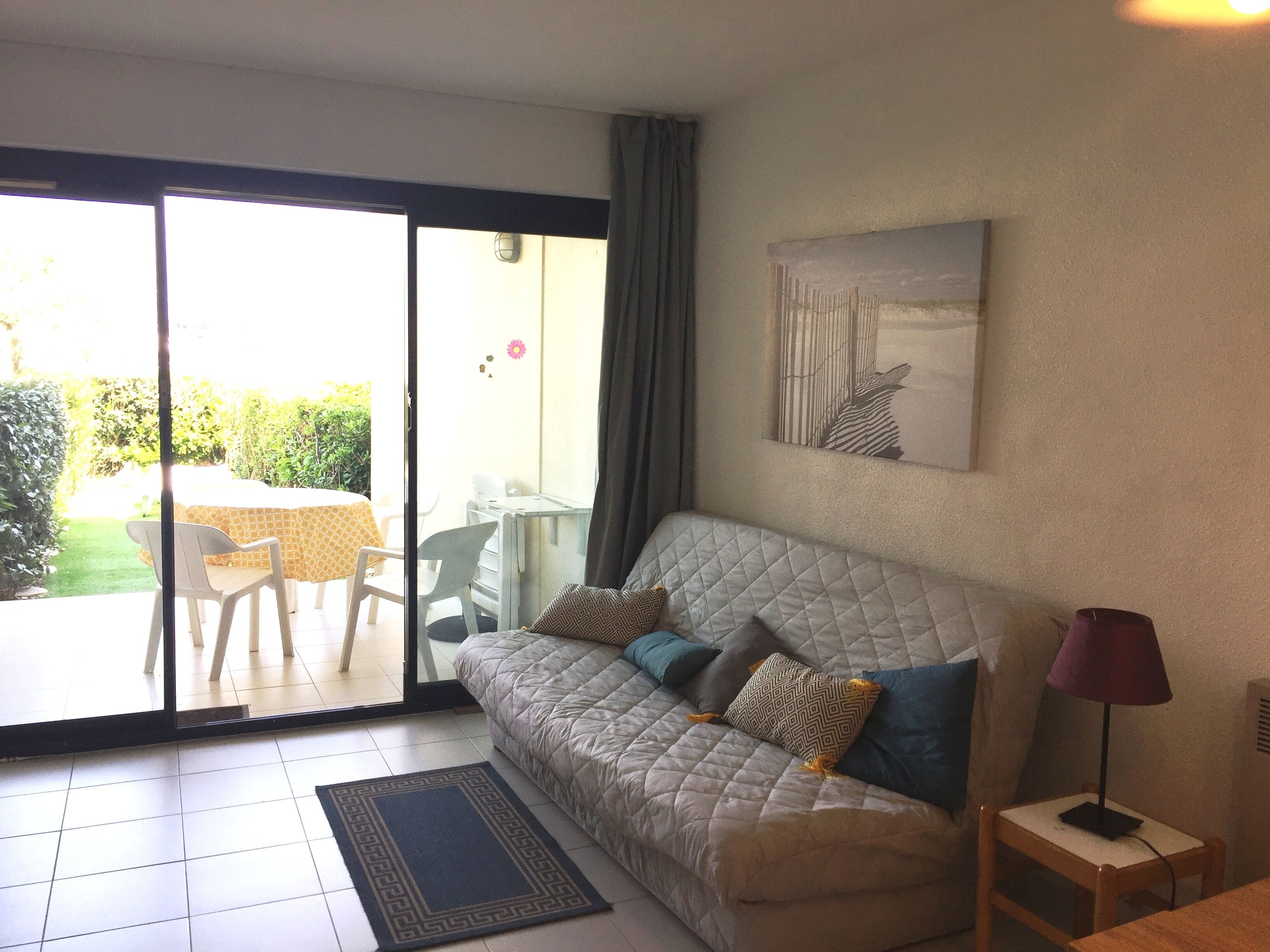 At the foot of the water, charming apartment for 2 to 4 people, 