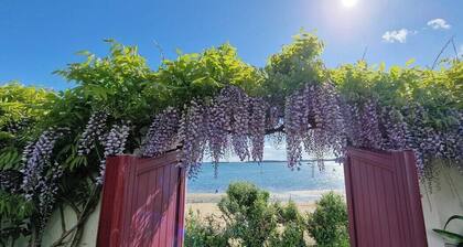 Villa Ty Marie sur la grande plage, vue mer à 180°