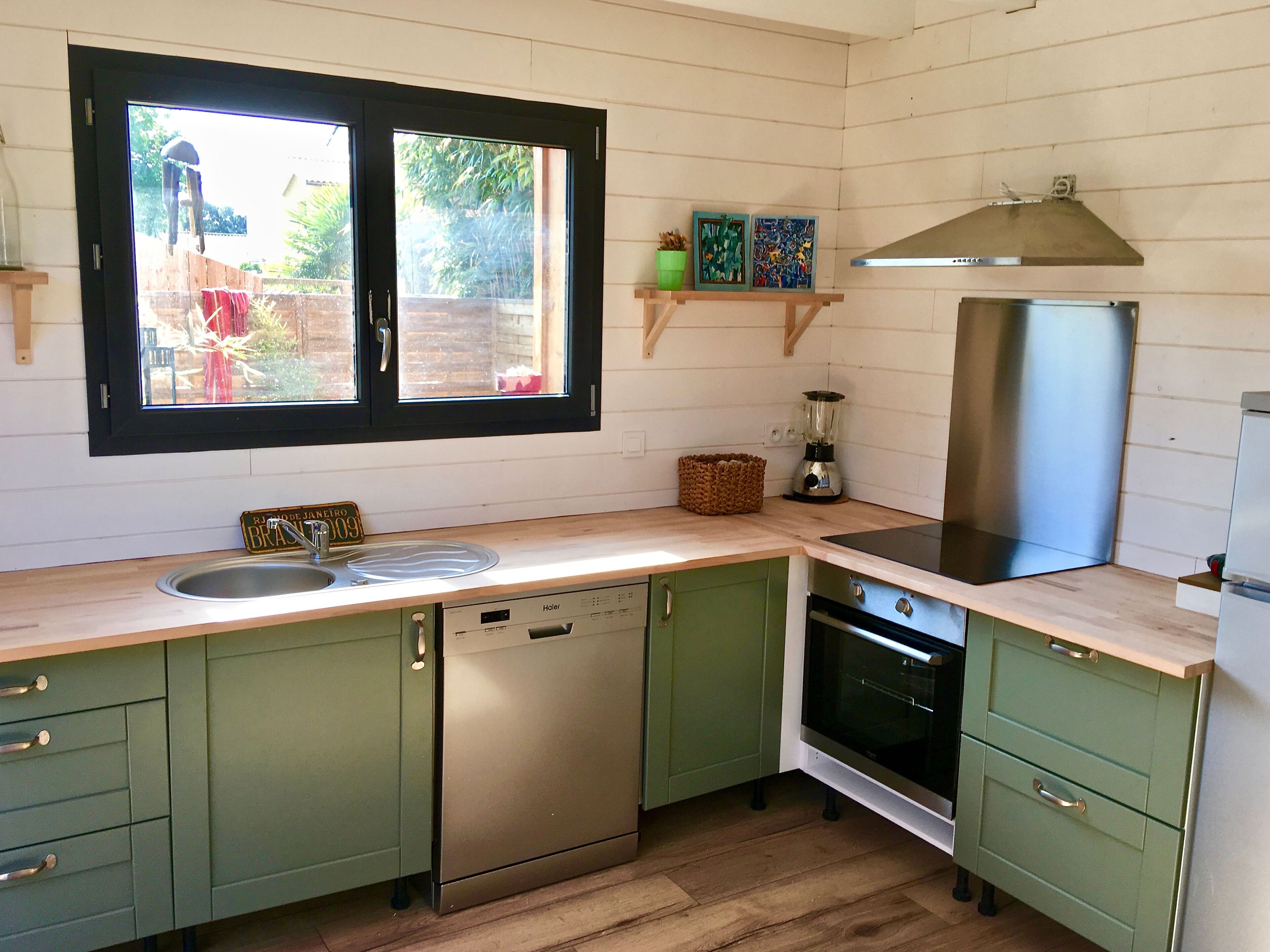 Authentic wood house pool 100 m2 6 beds garden terrace