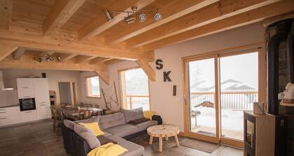 Chalet de standing dans la station de Montchavin-les-coches