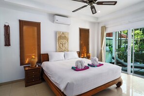 3 habitaciones, internet y ropa de cama 