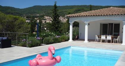 Villa avec piscine entre la CĂŽte d'Azur et les Gorges du Verdon (8 personnes)