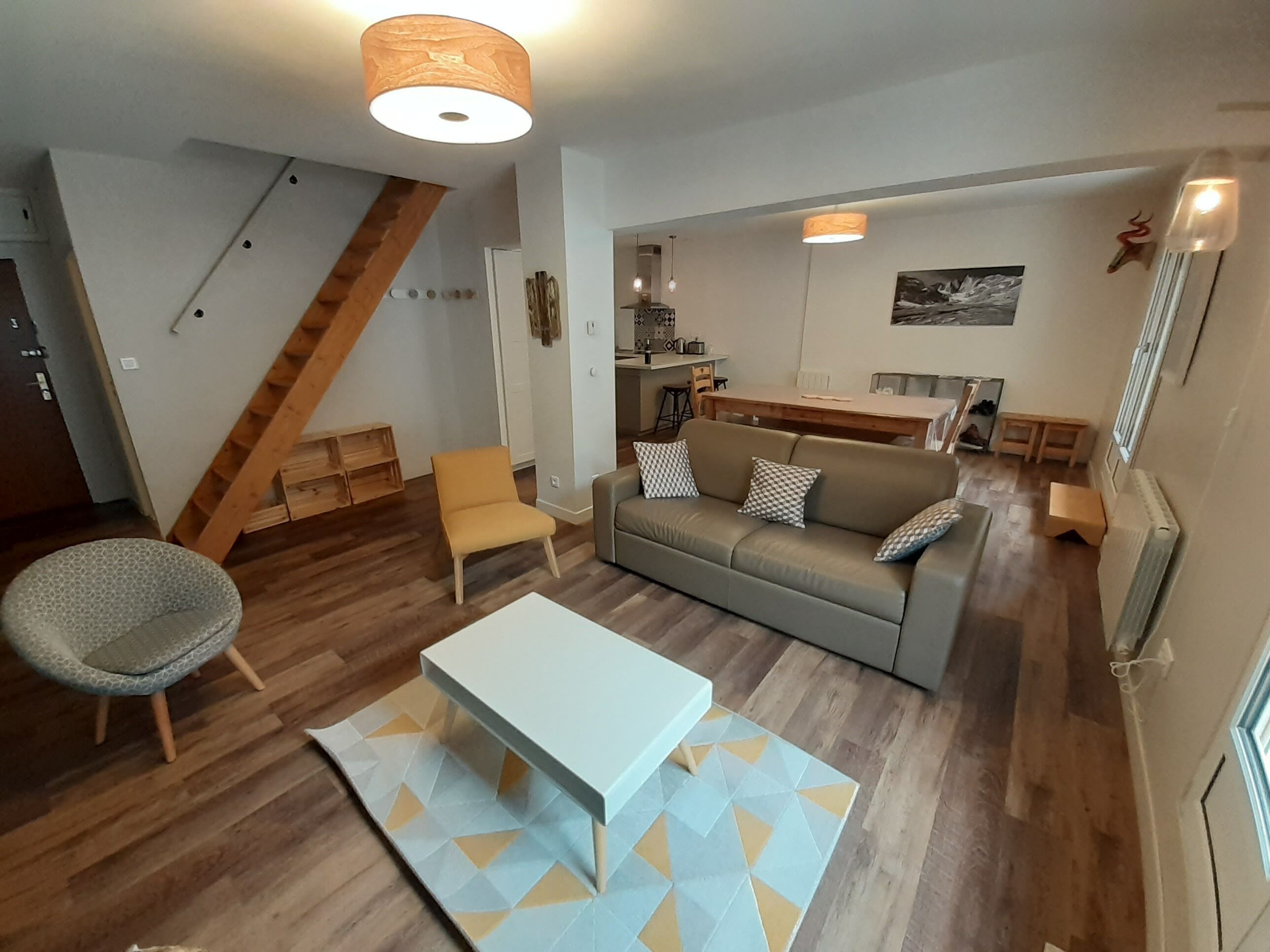 Cauterets Center 7 pers. Large Mountain View Stay