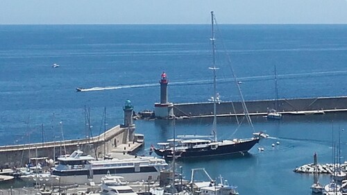 3-room apartment with superb sea view and citadel - Bastia town center 