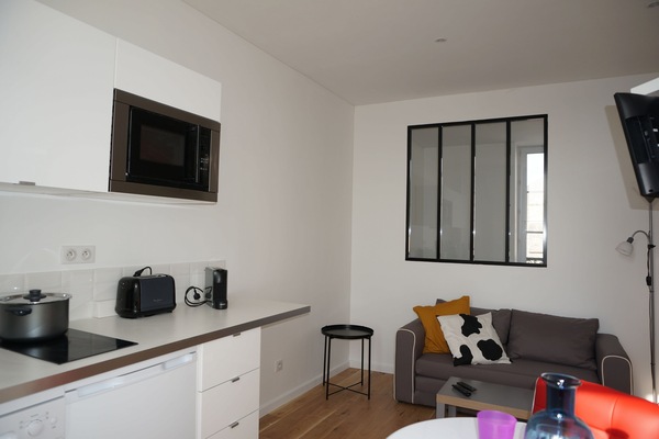 le salon/cuisine