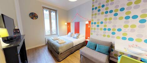 1 chambre, fer et planche Ă repasser, Wi-Fi, literie fournie