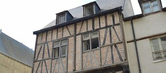 Viehättävä studio hyperkeskuksessa näköalalla Château d'Amboise -kadulle